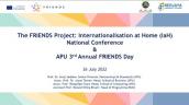 Embedded thumbnail for FRIENDS Malaysian National Conference on Internationalisation at Home and APU 3rd Annual FRIENDS Day
