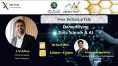 Embedded thumbnail for Technical Talk: Demystifying Data Science &amp;amp; AI