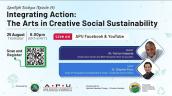 Embedded thumbnail for Spotlight Dialogue (Episode 14): Integrating Action: The Arts in Creative Social Sustainability