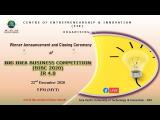 Embedded thumbnail for Big Idea Business Competition (BIBC 2020) Closing &amp;amp; Award Ceremony