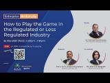 Embedded thumbnail for APU Enterprise Wednesday: How to Play the Game in the Regulated or Less Regulated Industry
