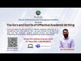 Embedded thumbnail for The Do’s and Don’ts of Effective Academic Writing