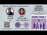 Embedded thumbnail for ISWICT 2021: Passion, Perfection and Persistence